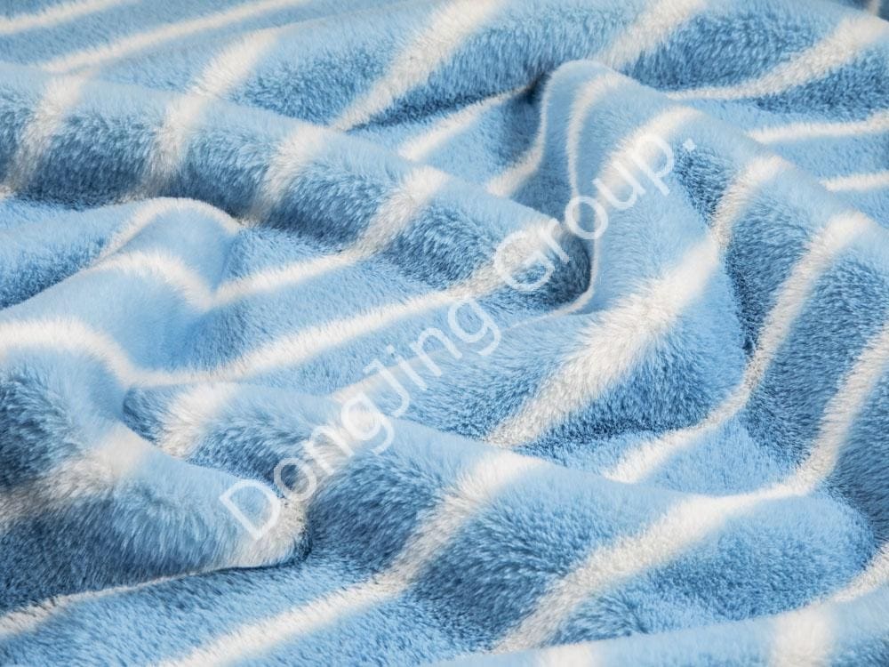 9KZ0104-Rundnetz aus bedrucktem Kaninchenhaar faux fur fabric