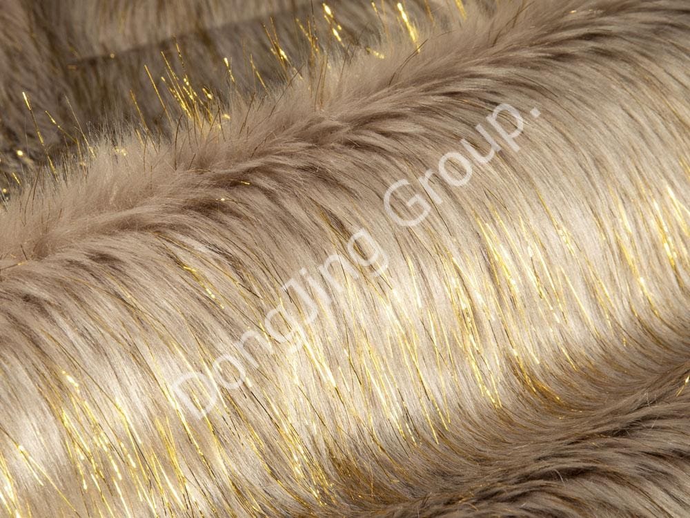 9P1290-Schwarze Spitzwalzengrundplatte bedruckt mit gleichfarbigem Wollimitat faux fur fabric