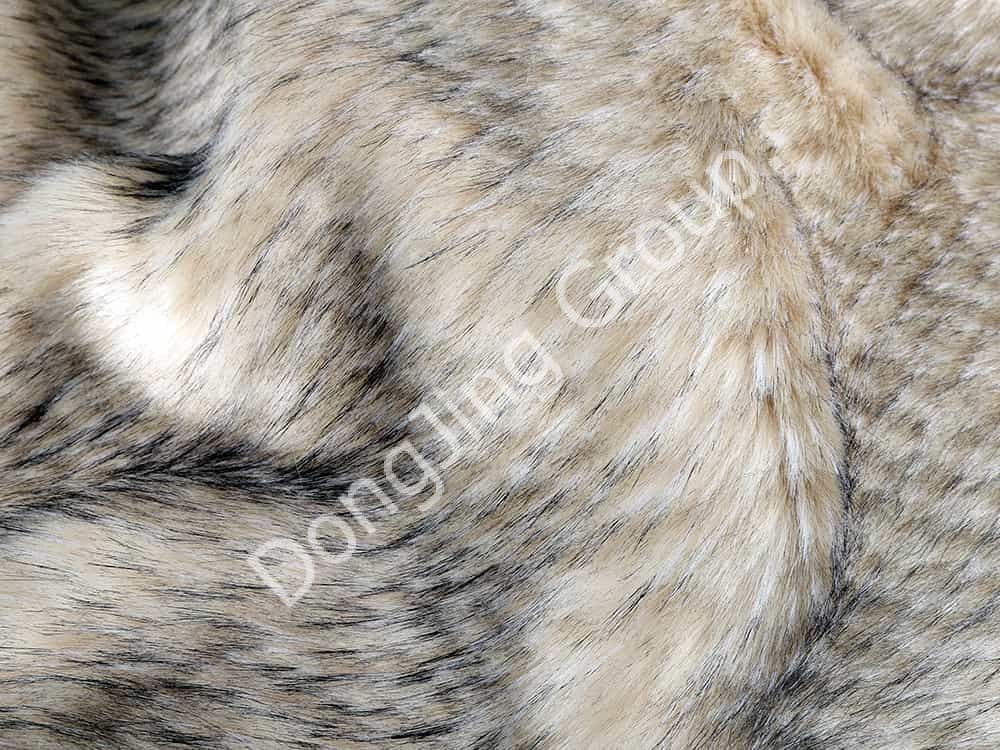 9W0688-Ananas-Waschbärhaar mischen faux fur fabric