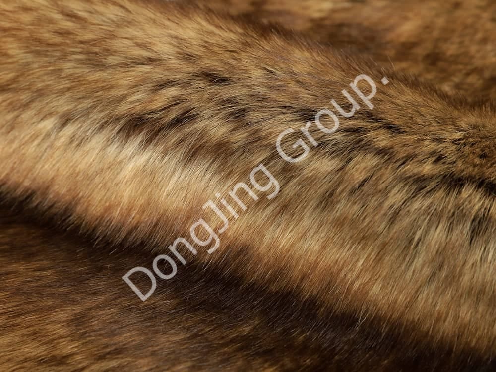 DP0628-Braun ausziehbar faux fur fabric