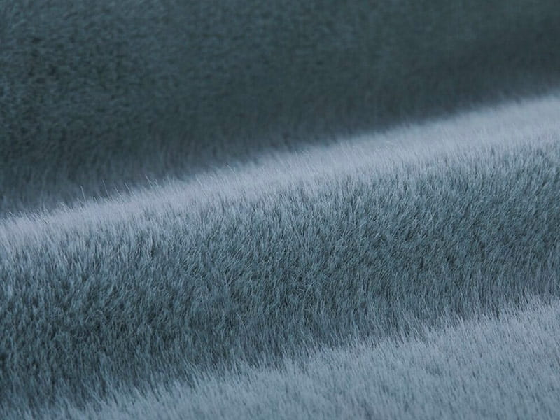 XKD0020-Blauer südamerikanischer Nerz faux fur fabric