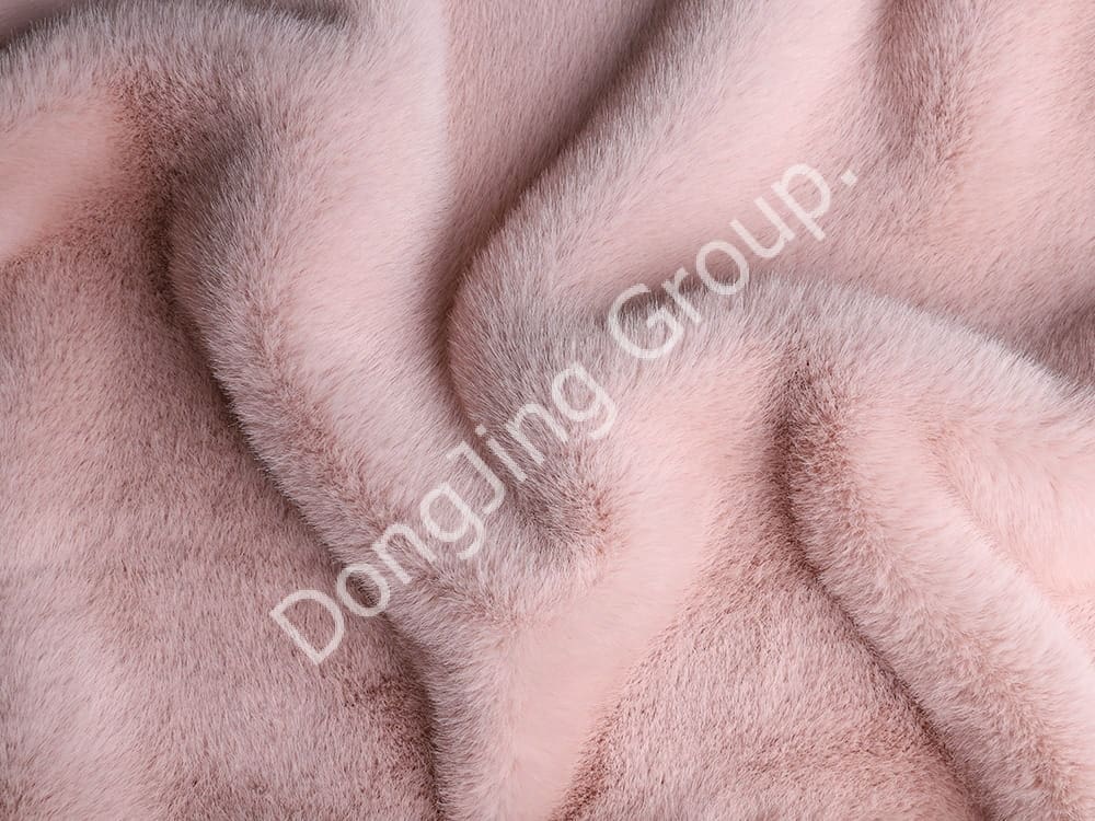 XKD0082-Marienrosa südamerikanischer Nerz faux fur fabric