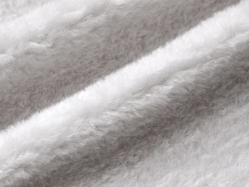 XKT0181-Beiger kleiner Toka faux fur fabric