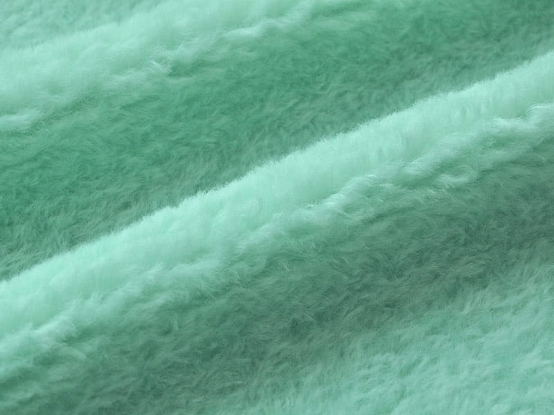 XKT0250-Kardamomgrüner Toka faux fur fabric